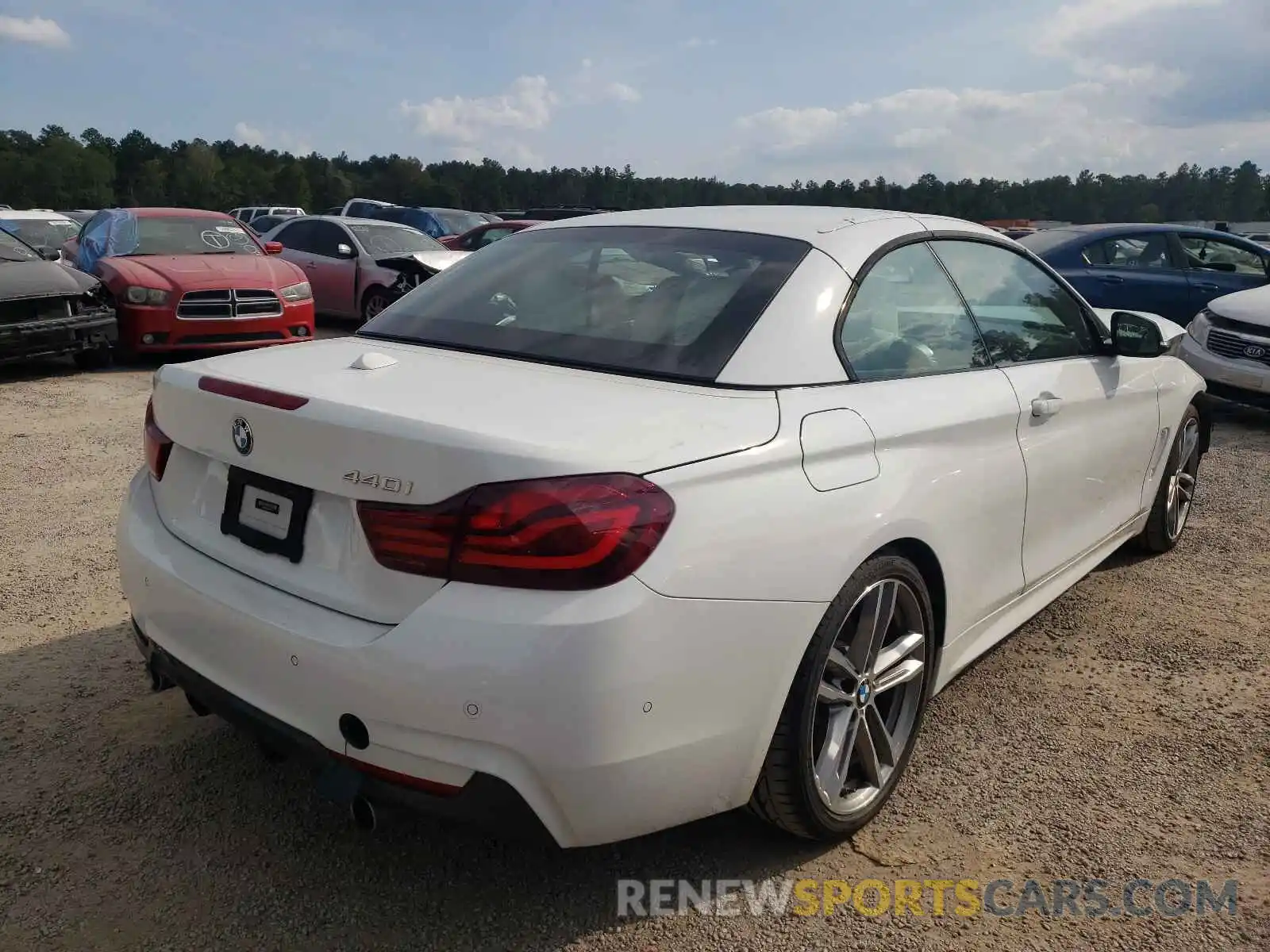 4 Photograph of a damaged car WBA4Z5C02L5N61580 BMW 4 SERIES 2020