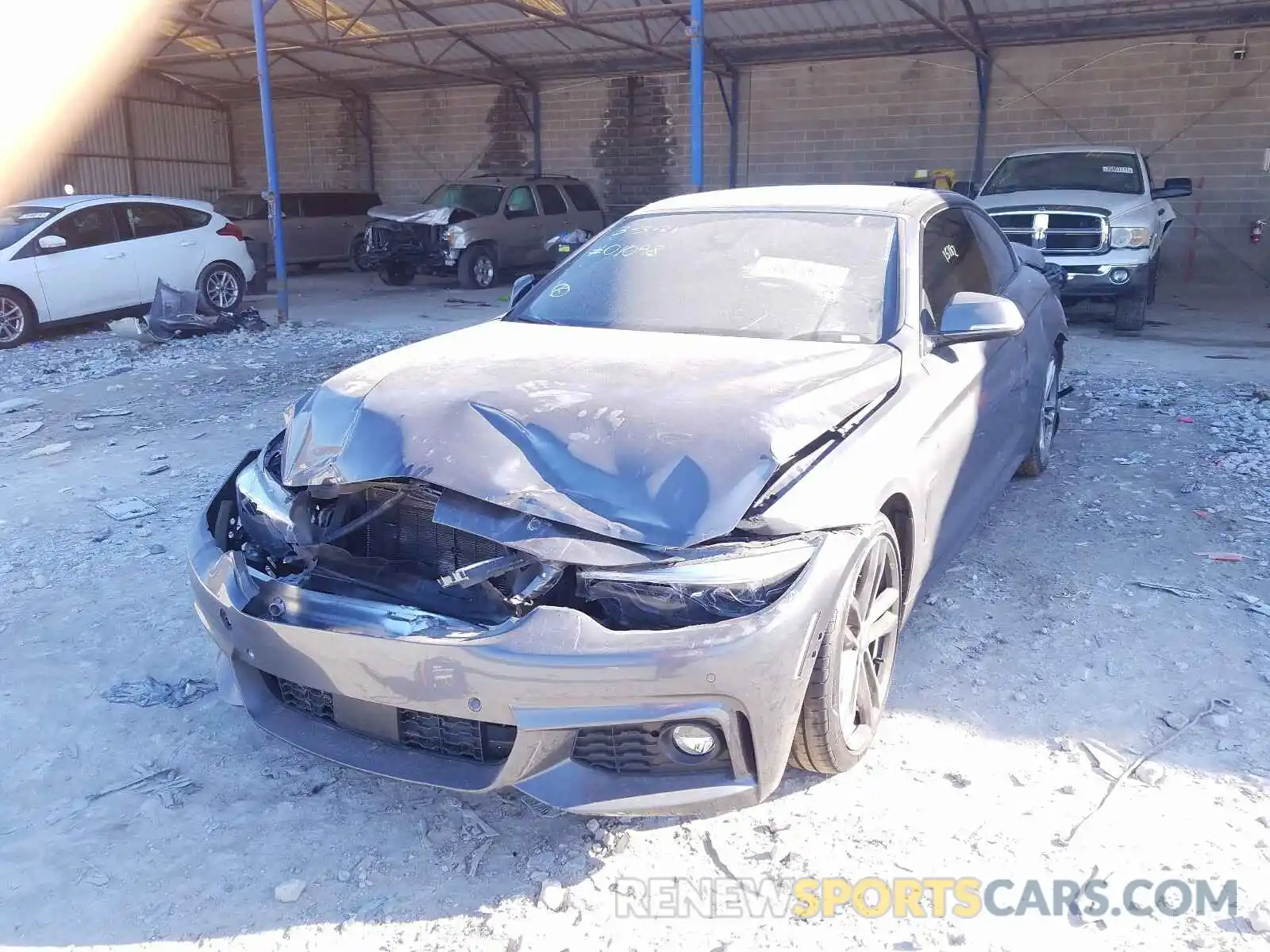 2 Photograph of a damaged car WBA4Z5C09L5N01098 BMW 4 SERIES 2020