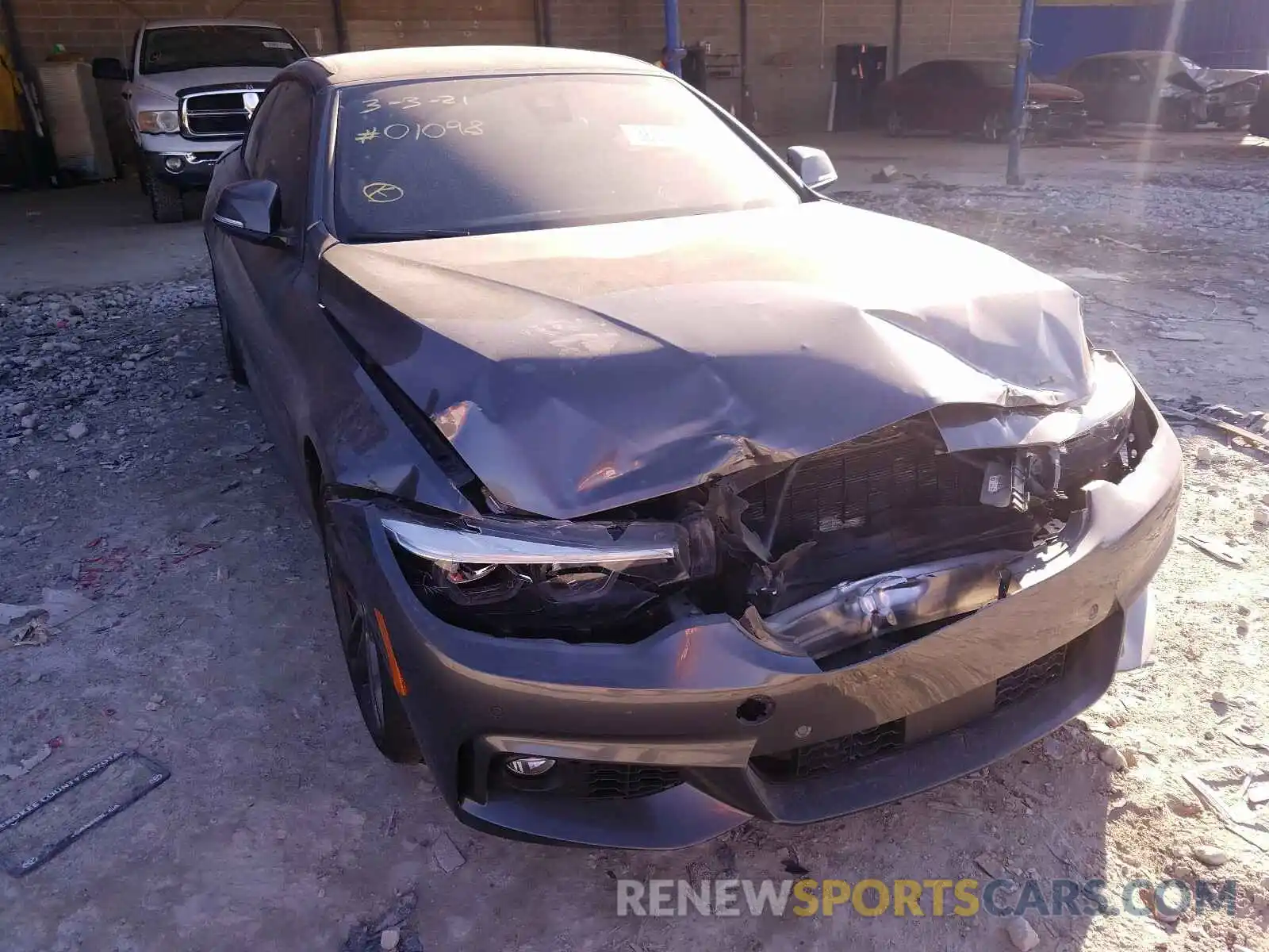 9 Photograph of a damaged car WBA4Z5C09L5N01098 BMW 4 SERIES 2020