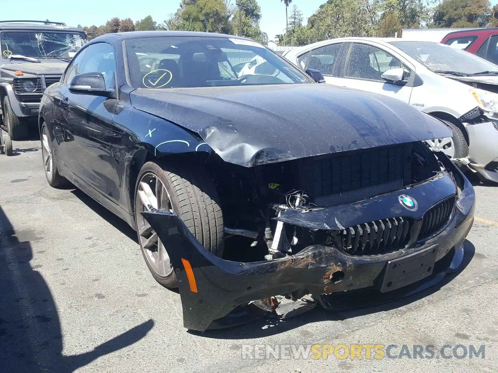 1 Photograph of a damaged car WBA4Z5C09L5N03448 BMW 4 SERIES 2020