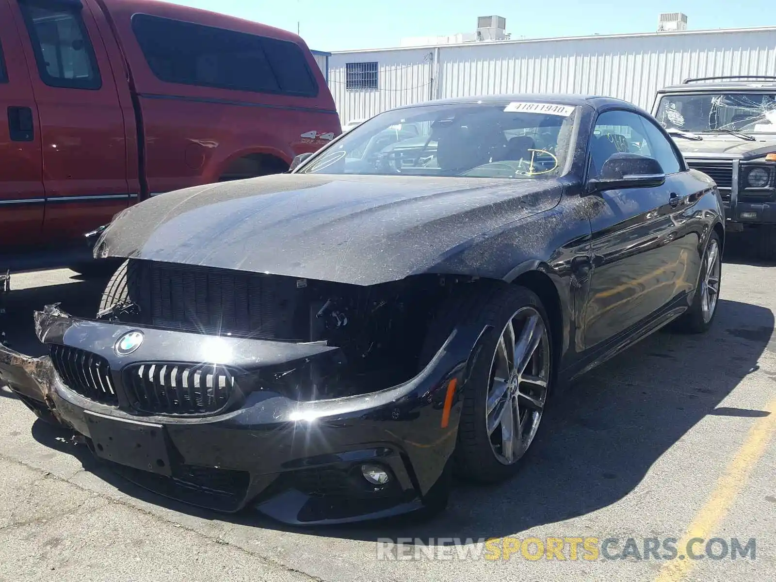 2 Photograph of a damaged car WBA4Z5C09L5N03448 BMW 4 SERIES 2020