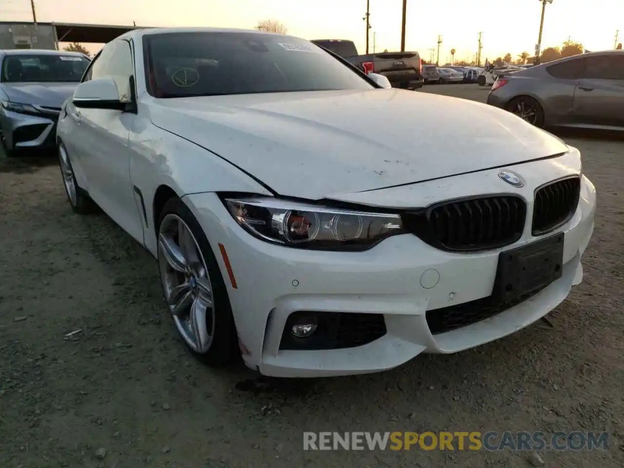 1 Photograph of a damaged car WBA4Z5C09L5N57929 BMW 4 SERIES 2020