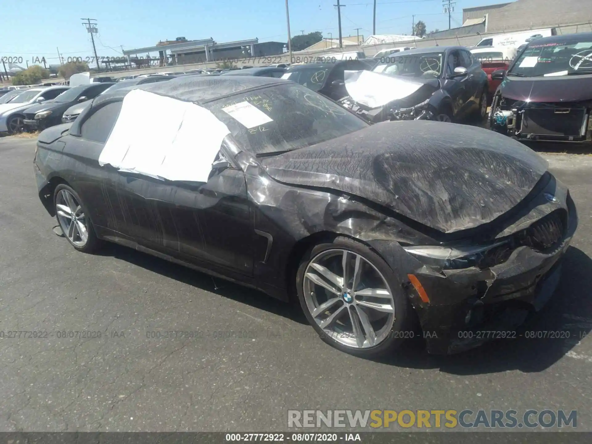 1 Photograph of a damaged car WBA4Z5C09L5N96553 BMW 4 SERIES 2020