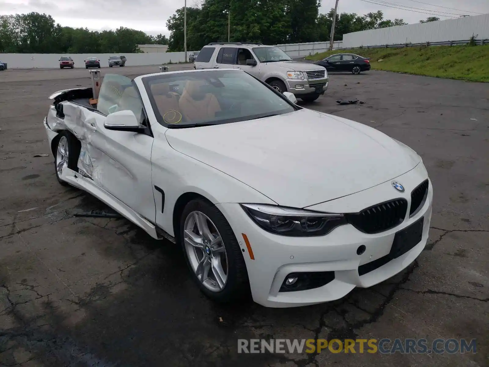 1 Photograph of a damaged car WBA4Z7C03L5R39840 BMW 4 SERIES 2020