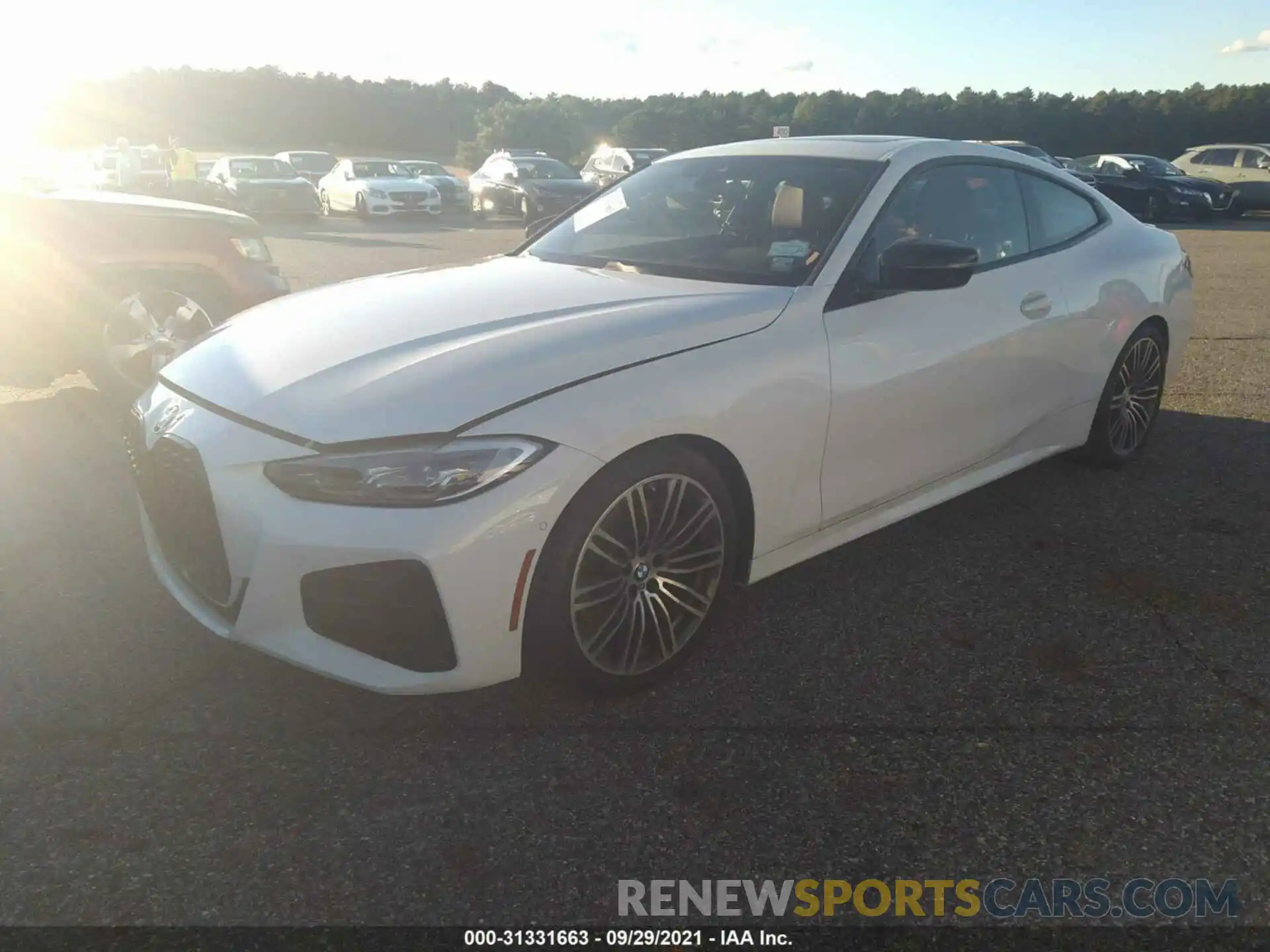 2 Photograph of a damaged car WBA13AR01MCF72249 BMW 4 SERIES 2021