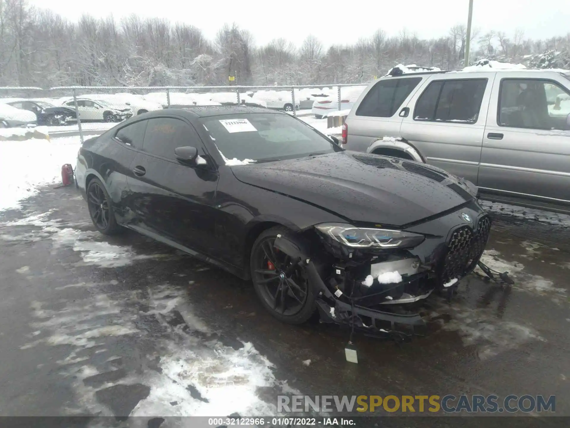 1 Photograph of a damaged car WBA13AR04MCF66820 BMW 4 SERIES 2021