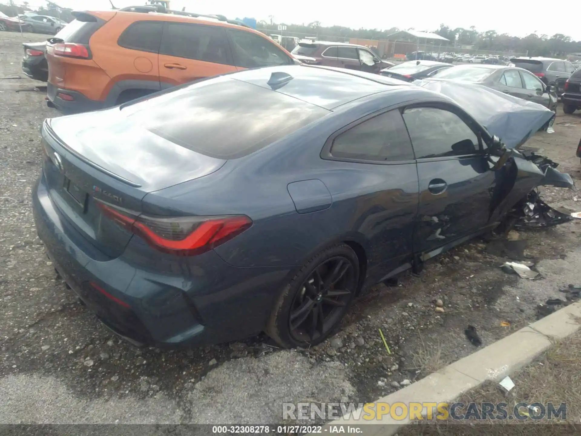 4 Photograph of a damaged car WBA13AR04MCF91281 BMW 4 SERIES 2021