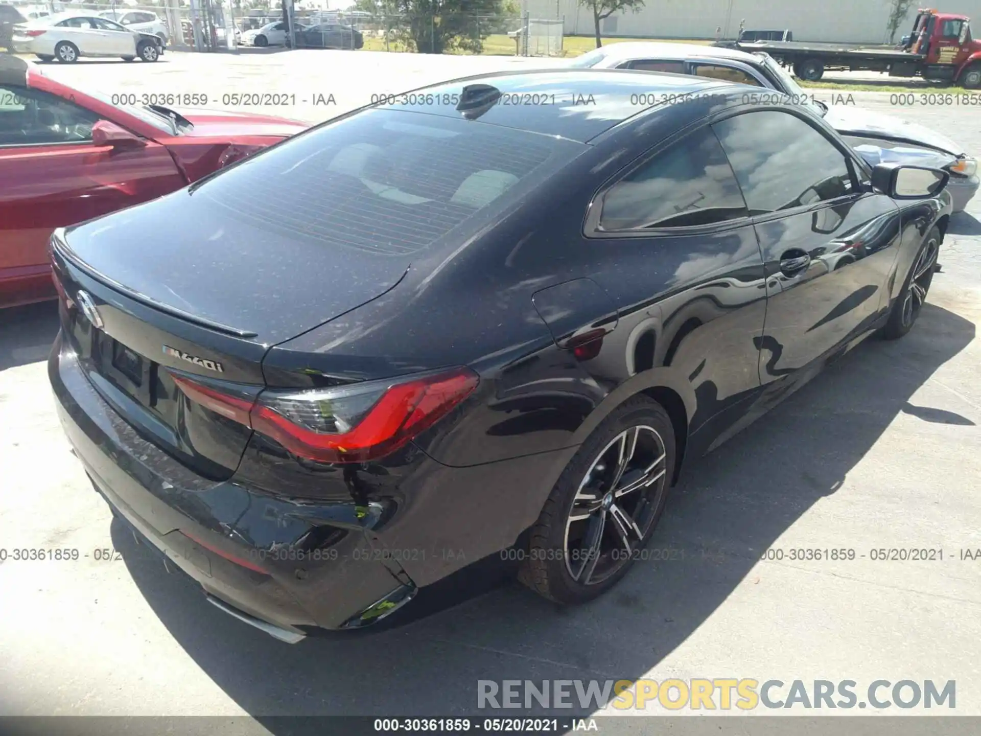 4 Photograph of a damaged car WBA13AR04MCG01727 BMW 4 SERIES 2021