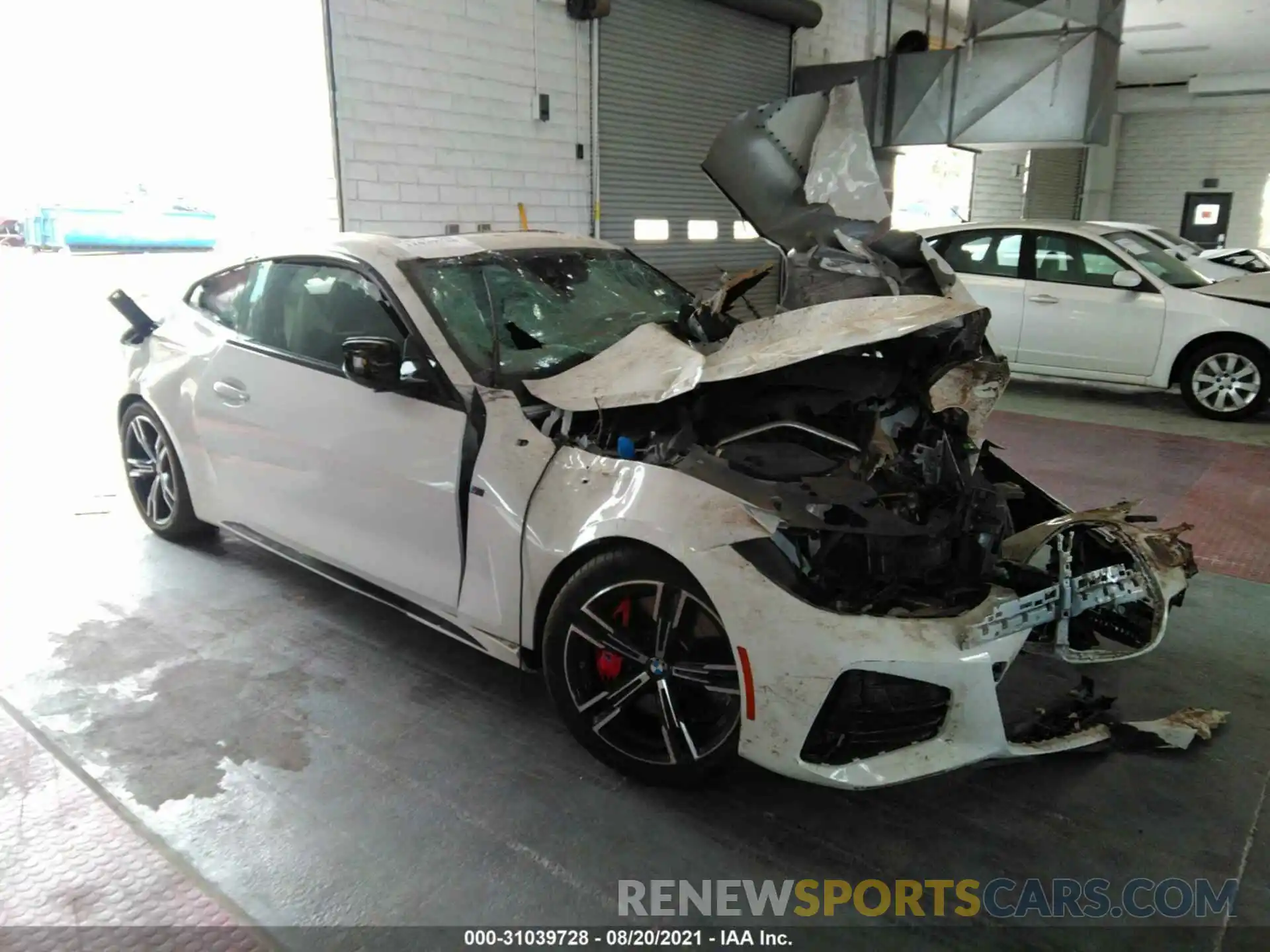 1 Photograph of a damaged car WBA13AR05MCF20736 BMW 4 SERIES 2021