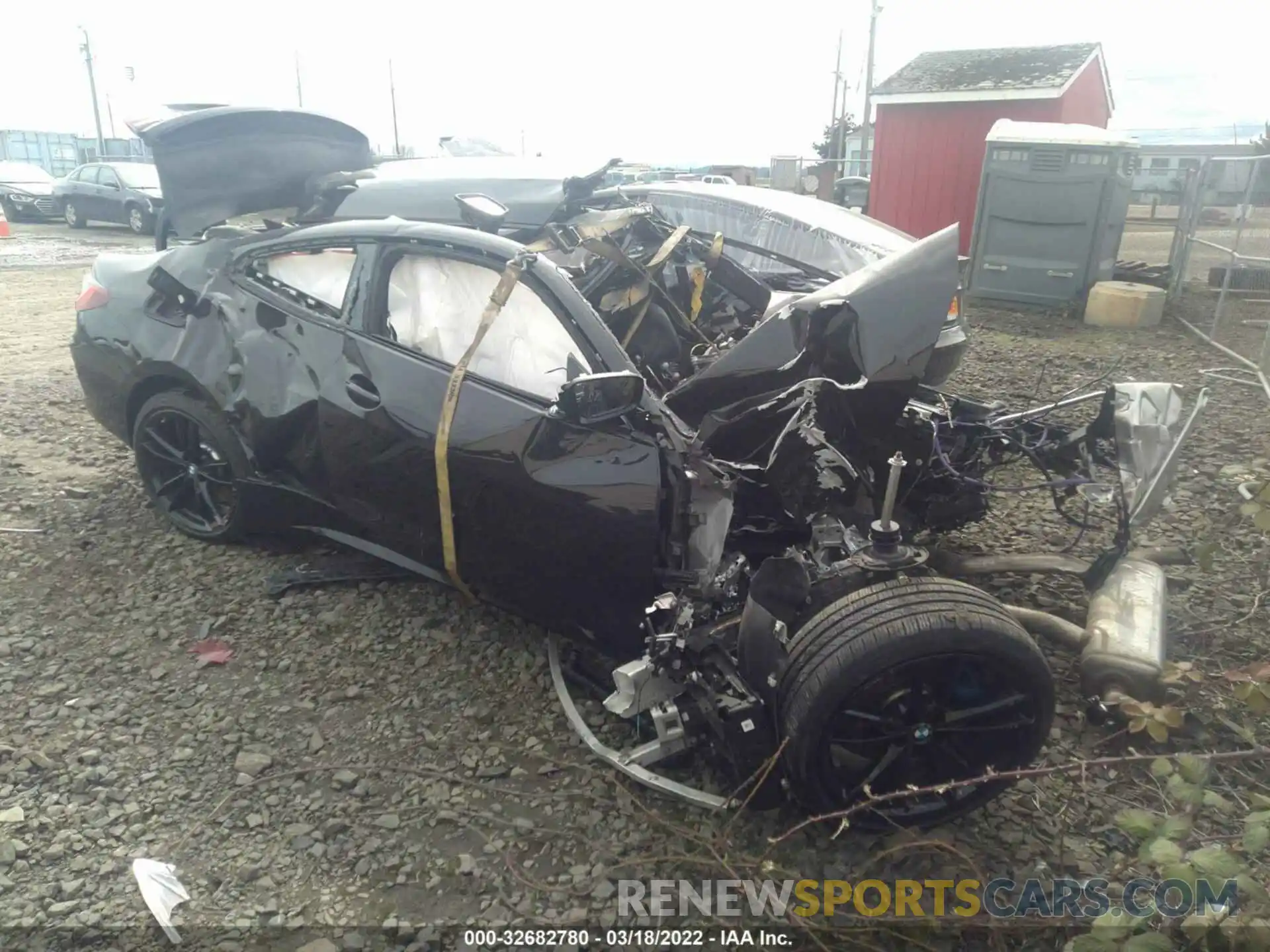 1 Photograph of a damaged car WBA13AR05MCG28516 BMW 4 SERIES 2021