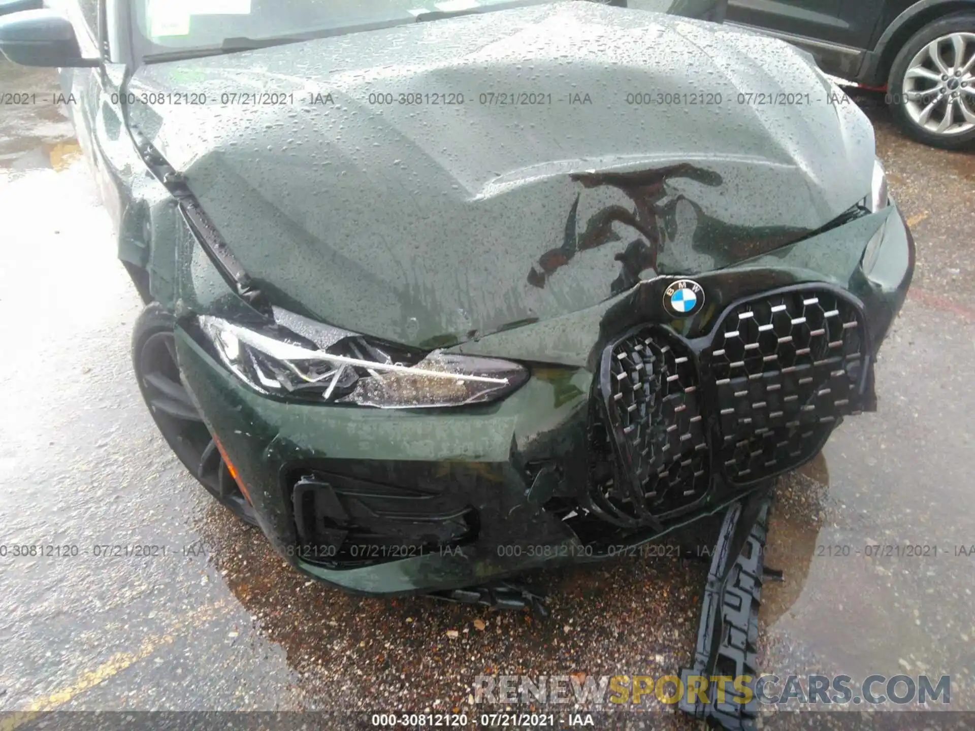 6 Photograph of a damaged car WBA13AR09MCG73734 BMW 4 SERIES 2021