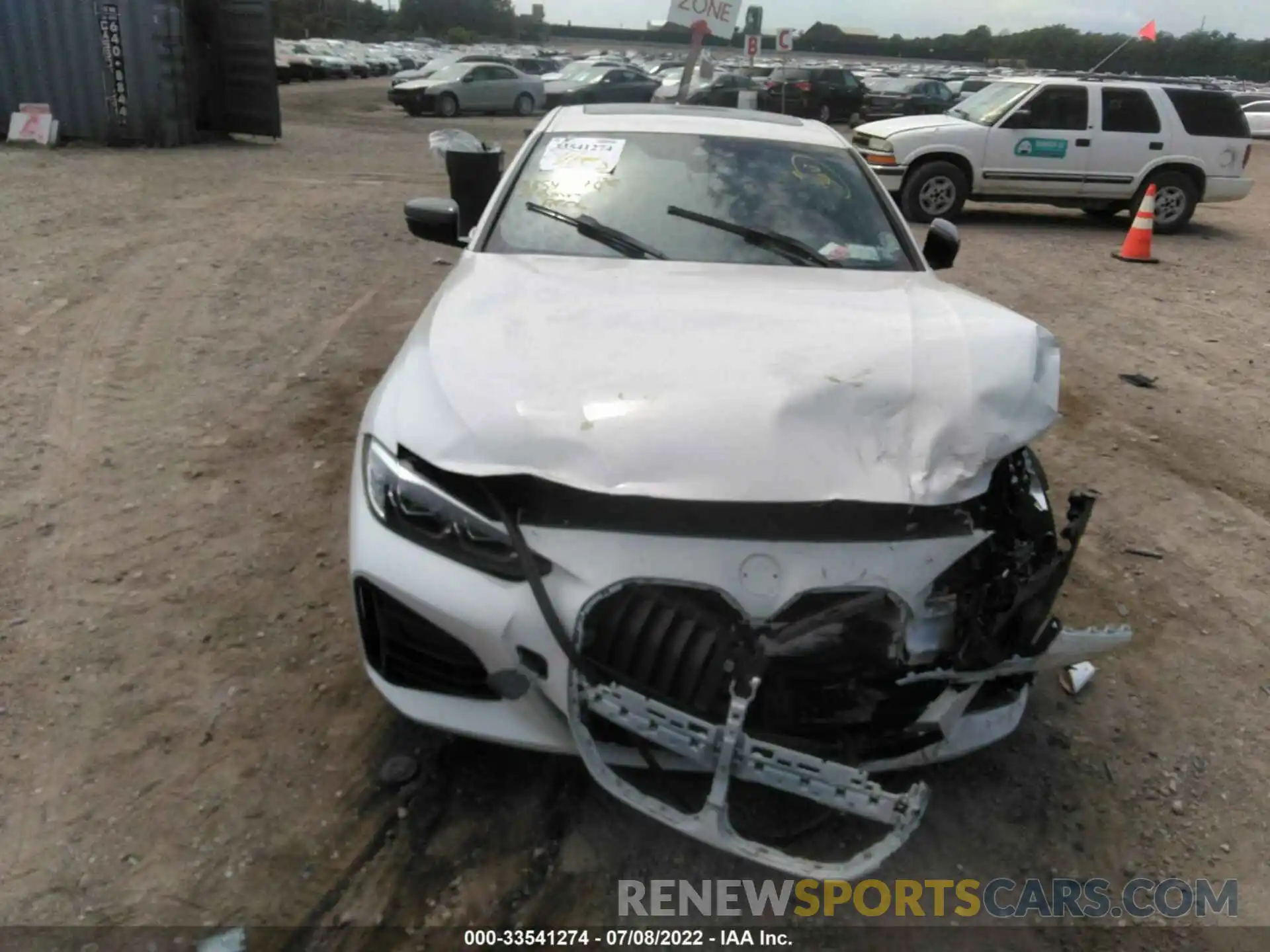 6 Photograph of a damaged car WBA13AR0XMCF72248 BMW 4 SERIES 2021