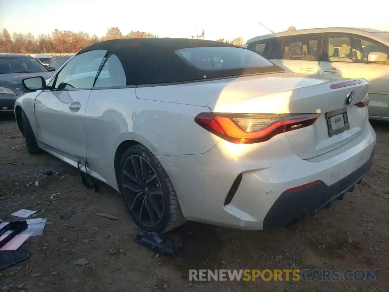 3 Photograph of a damaged car WBA23AT03MCG68316 BMW 4 SERIES 2021