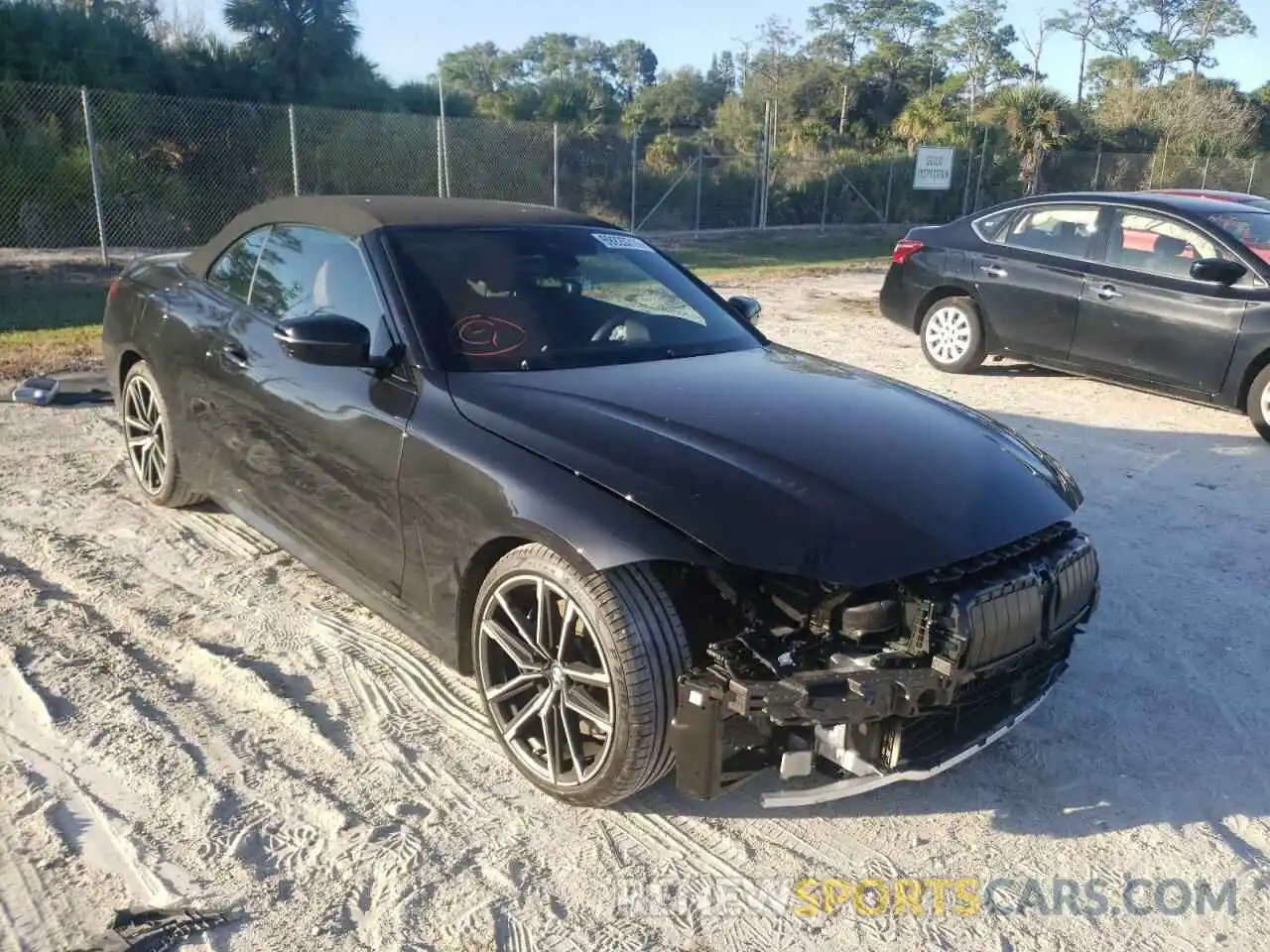 1 Photograph of a damaged car WBA23AT05MCH22487 BMW 4 SERIES 2021