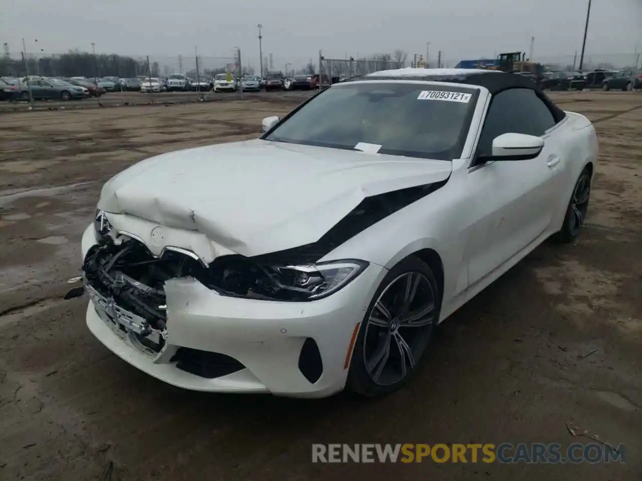 2 Photograph of a damaged car WBA23AT07MCG99827 BMW 4 SERIES 2021