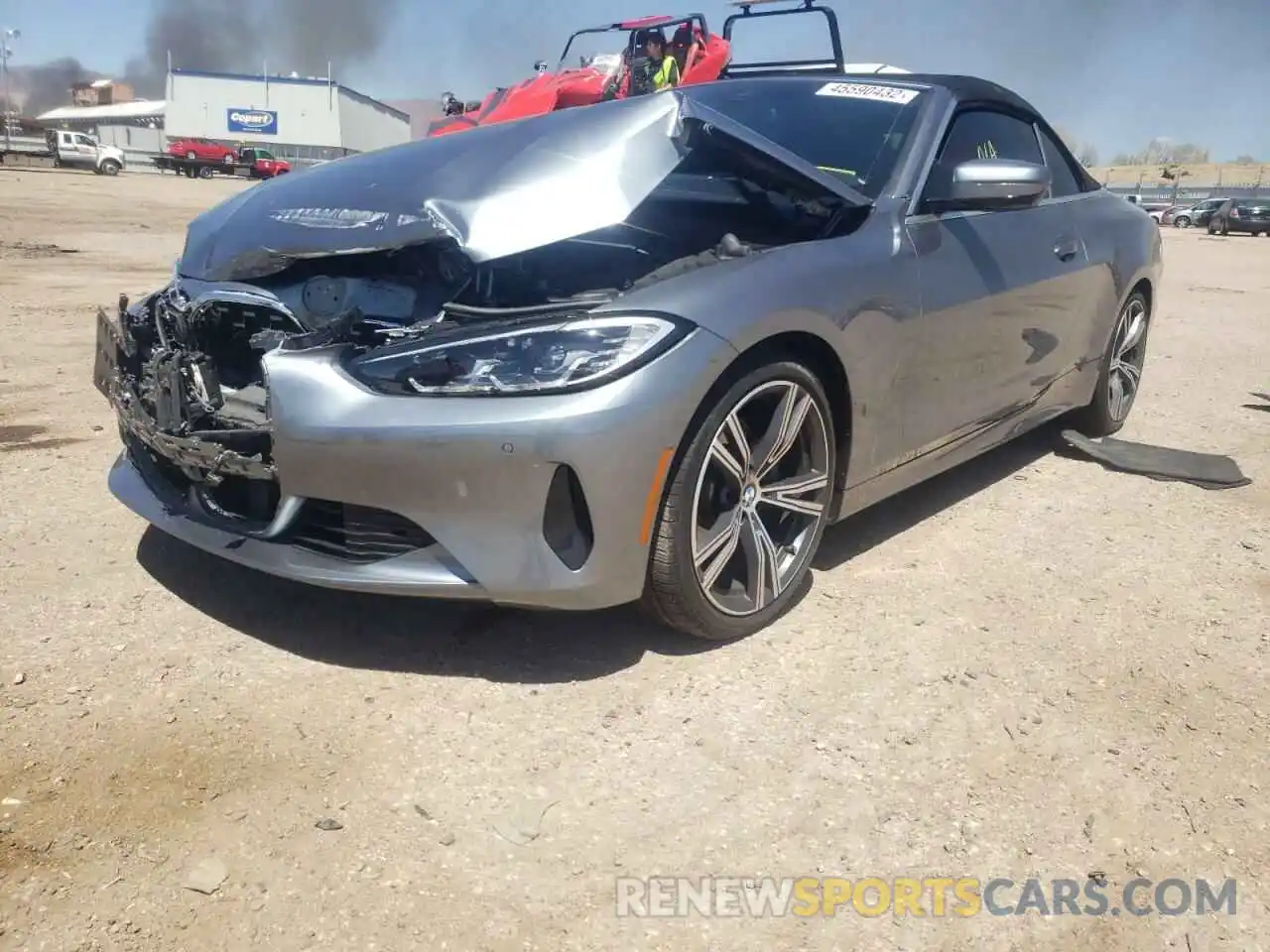 2 Photograph of a damaged car WBA23AT08MCG20942 BMW 4 SERIES 2021