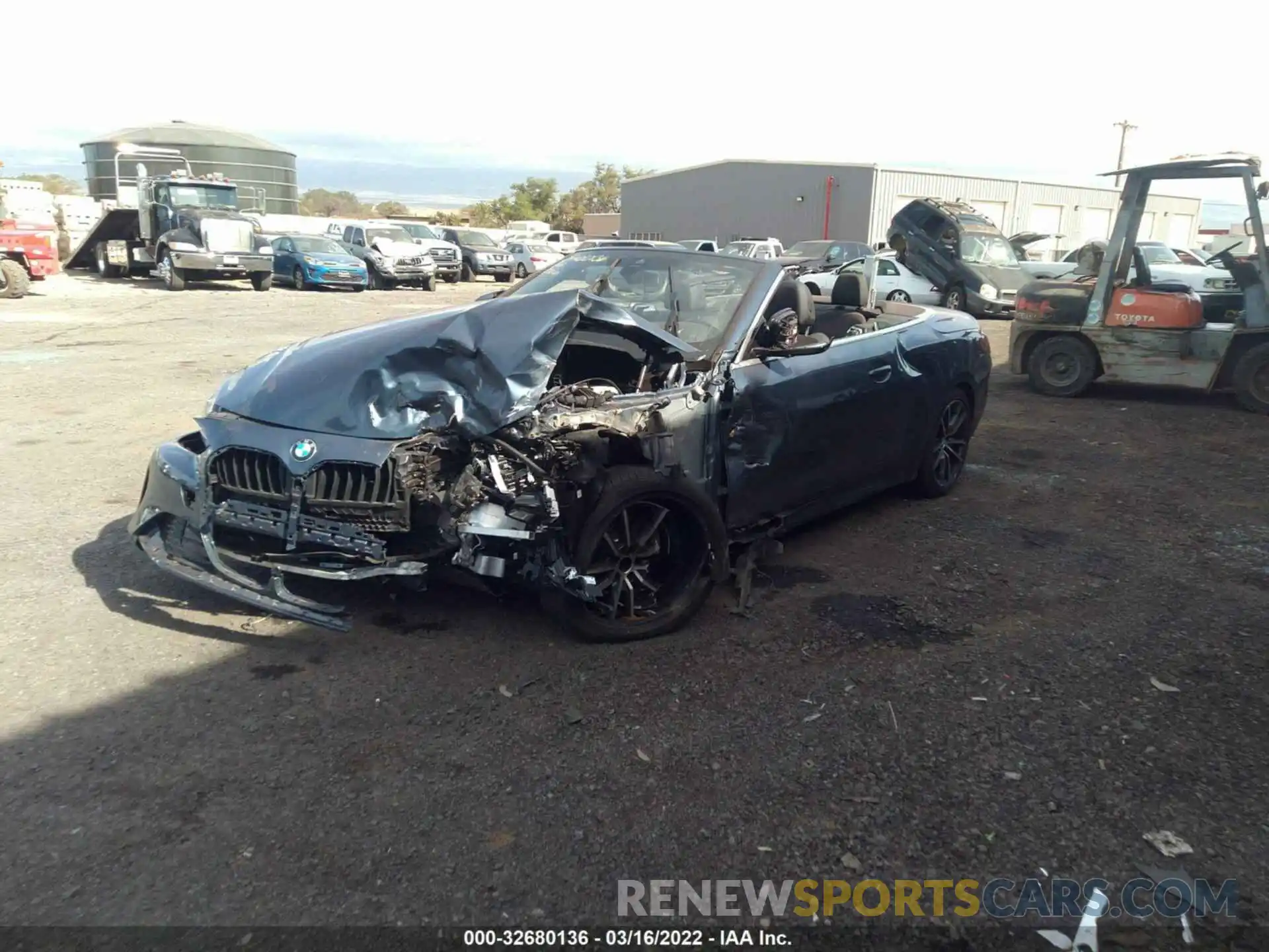 2 Photograph of a damaged car WBA23AT09MCG87744 BMW 4 SERIES 2021