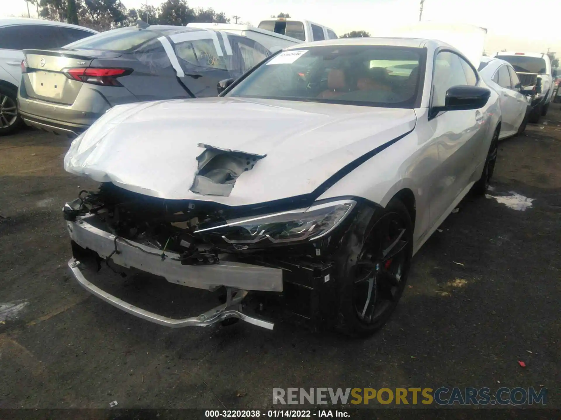 2 Photograph of a damaged car WBA53AP00MCG04208 BMW 4 SERIES 2021