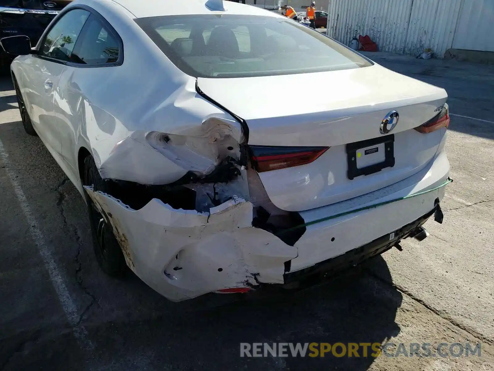 9 Photograph of a damaged car WBA53AP01MCF92800 BMW 4 SERIES 2021