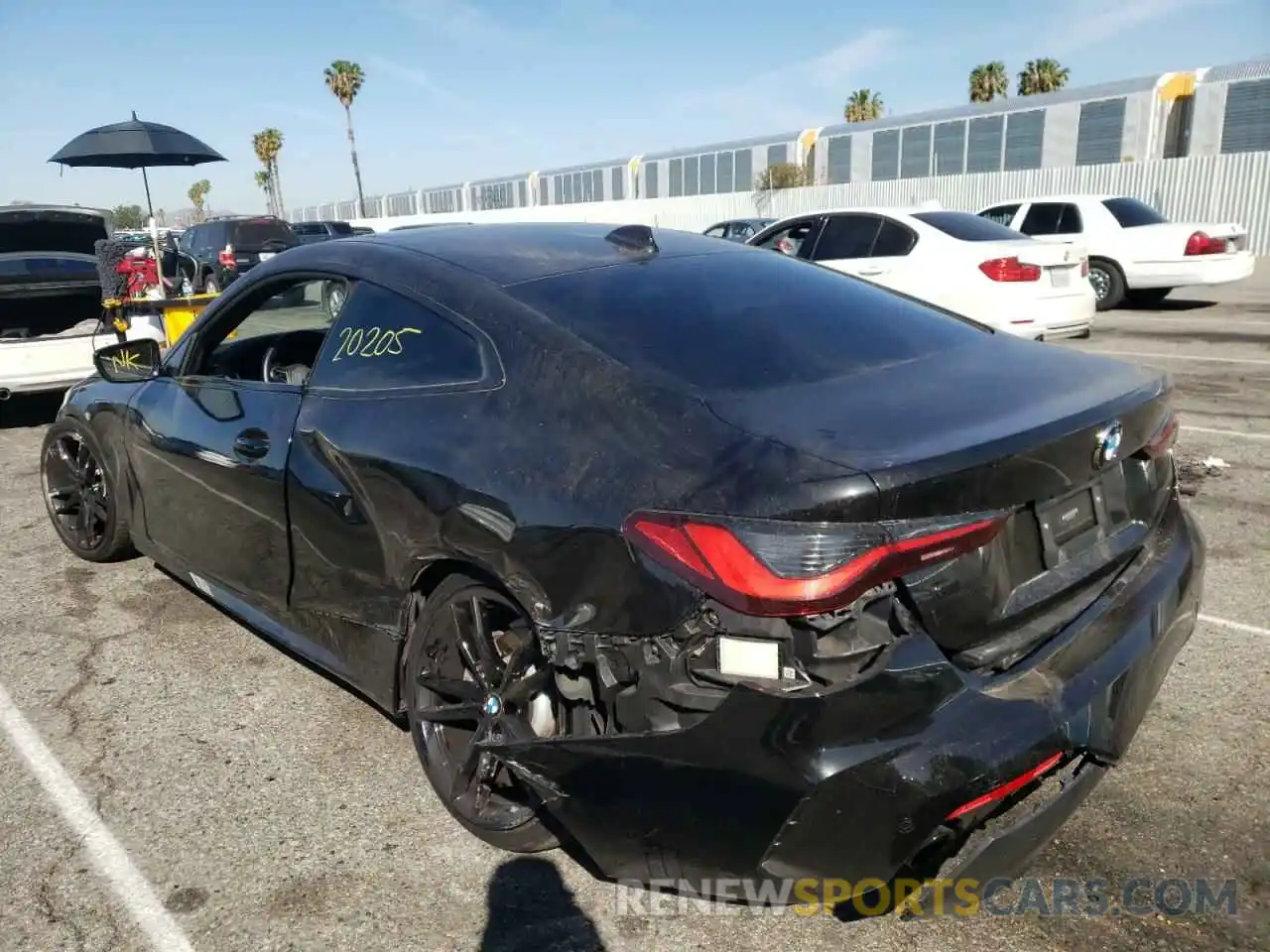 3 Photograph of a damaged car WBA53AP01MCG10681 BMW 4 SERIES 2021