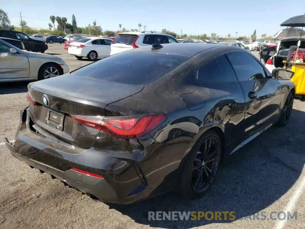 4 Photograph of a damaged car WBA53AP01MCG10681 BMW 4 SERIES 2021