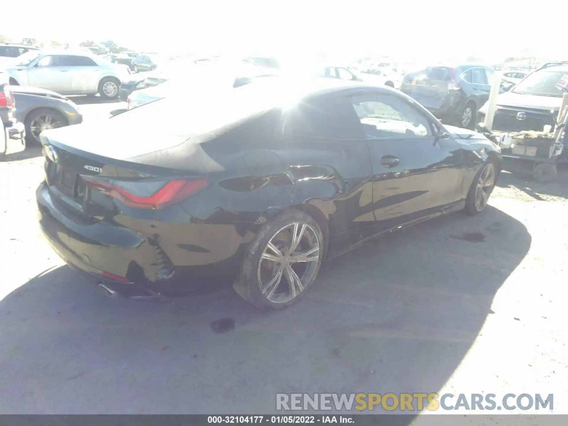 4 Photograph of a damaged car WBA53AP01MCG14987 BMW 4 SERIES 2021