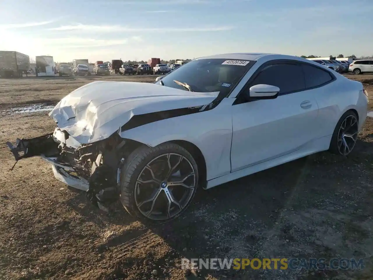 1 Фотография поврежденного автомобиля WBA53AP02MCG77032 BMW 4 SERIES 2021