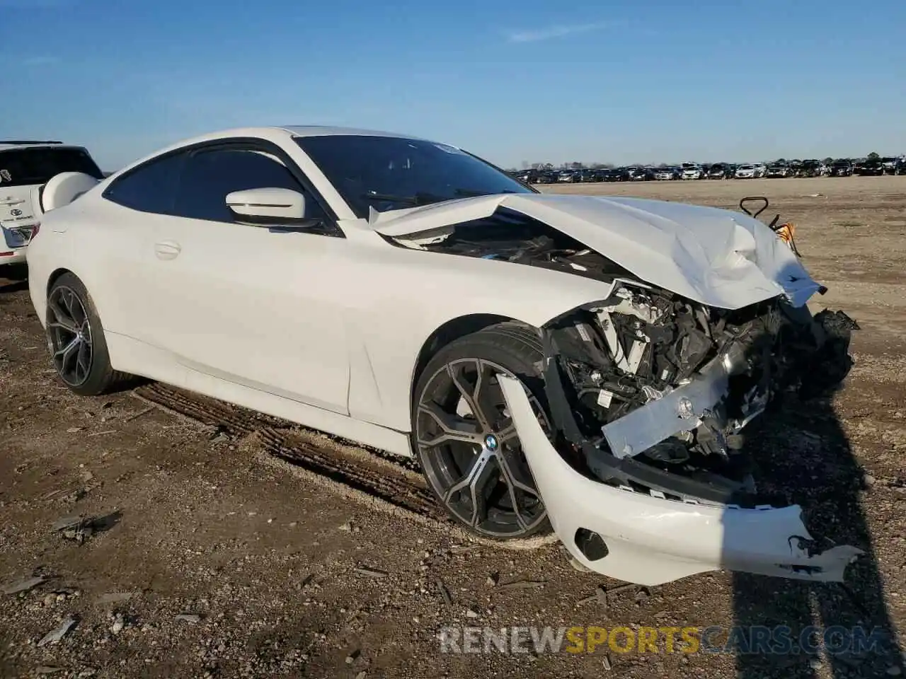 4 Photograph of a damaged car WBA53AP02MCG77032 BMW 4 SERIES 2021