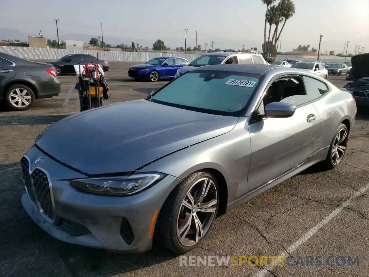 2 Photograph of a damaged car WBA53AP03MCG05482 BMW 4 SERIES 2021