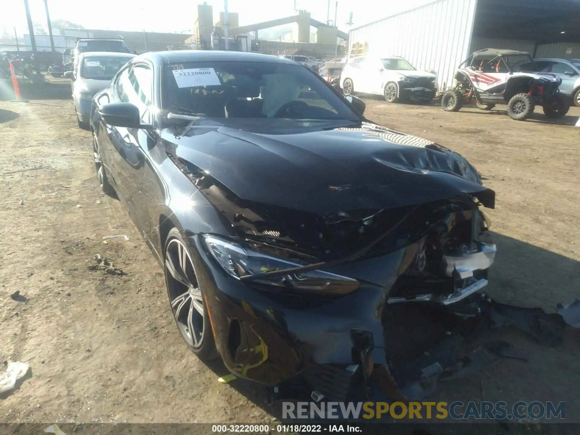 6 Photograph of a damaged car WBA53AP04MCG25112 BMW 4 SERIES 2021