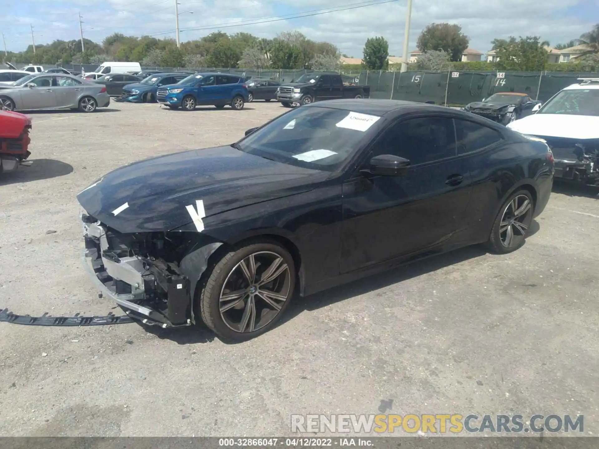 2 Photograph of a damaged car WBA53AP07MCF83129 BMW 4 SERIES 2021