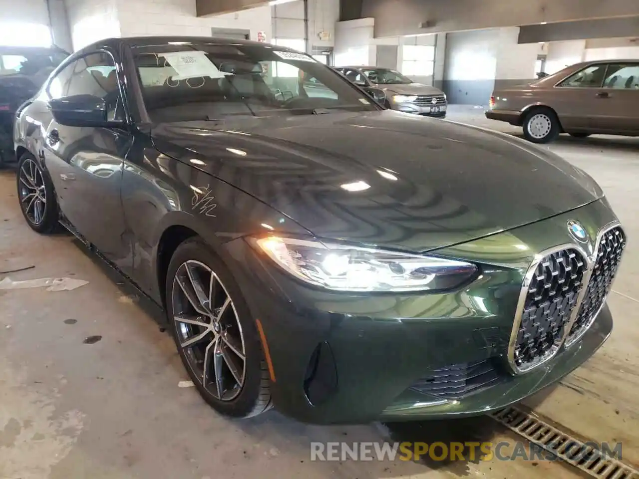 1 Photograph of a damaged car WBA53AP07MCG01399 BMW 4 SERIES 2021