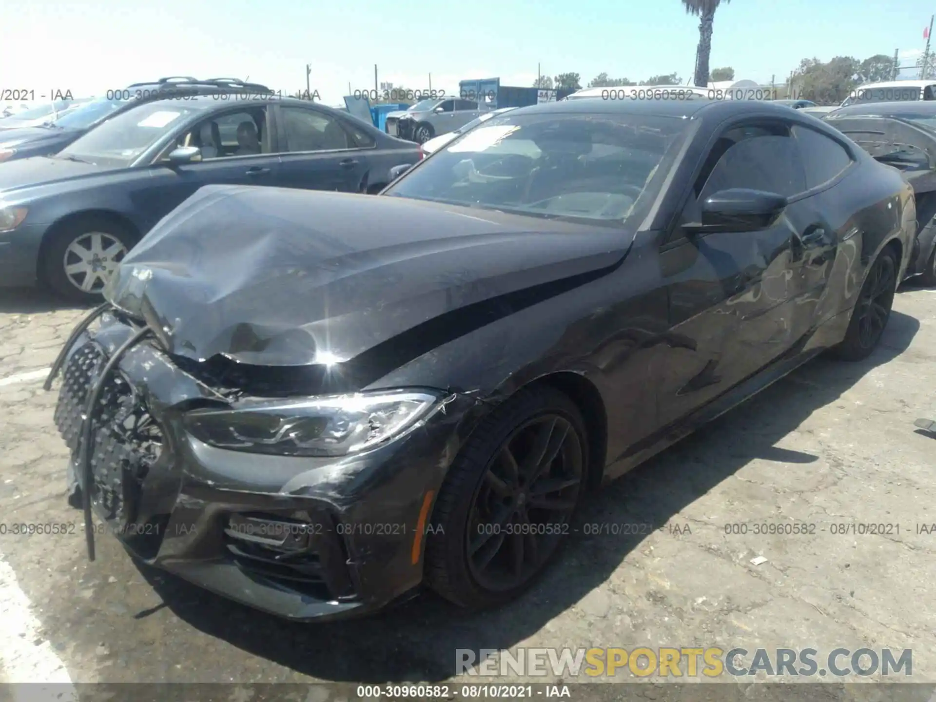 2 Photograph of a damaged car WBA53AP07MCG22768 BMW 4 SERIES 2021