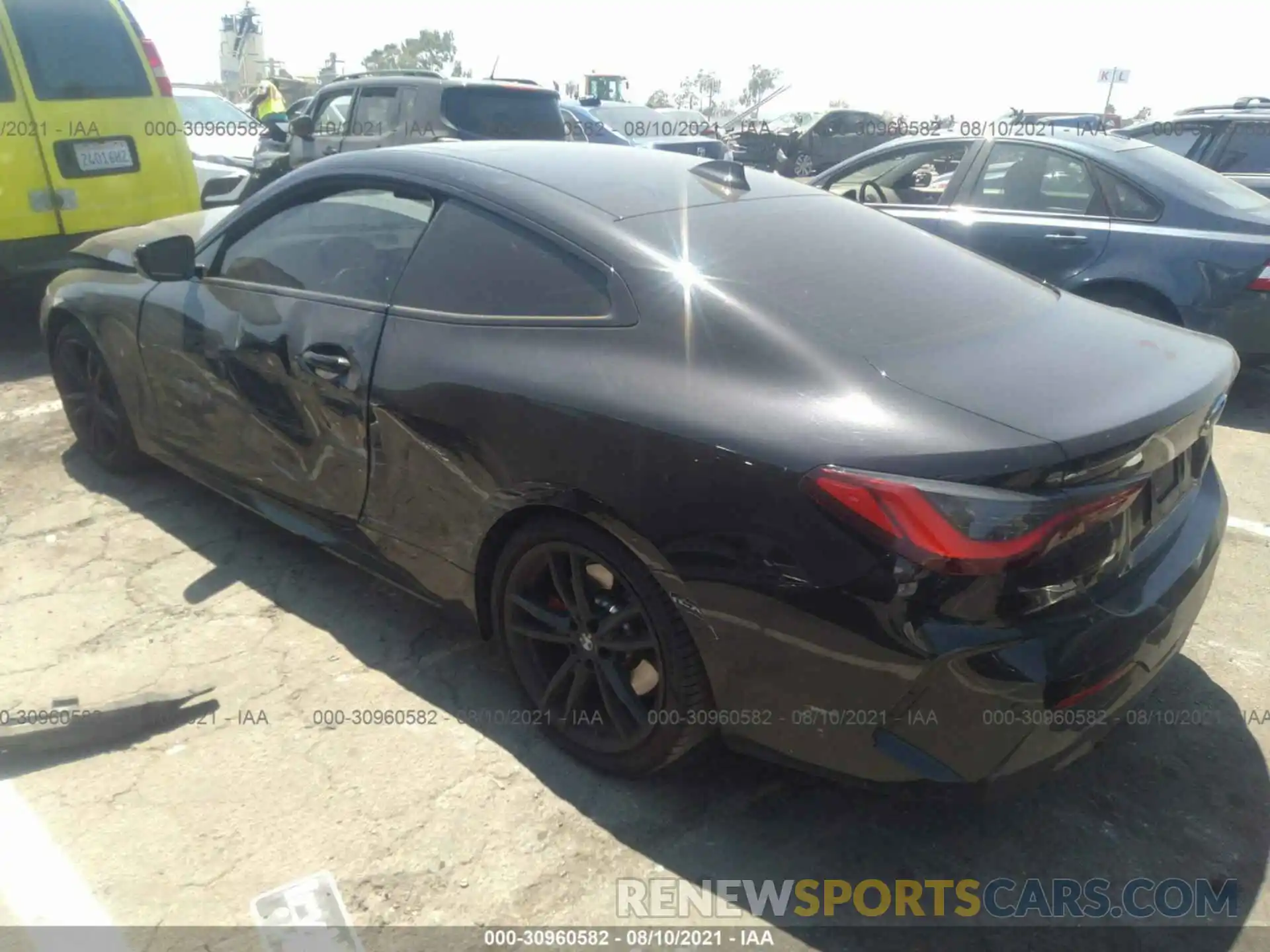 3 Photograph of a damaged car WBA53AP07MCG22768 BMW 4 SERIES 2021