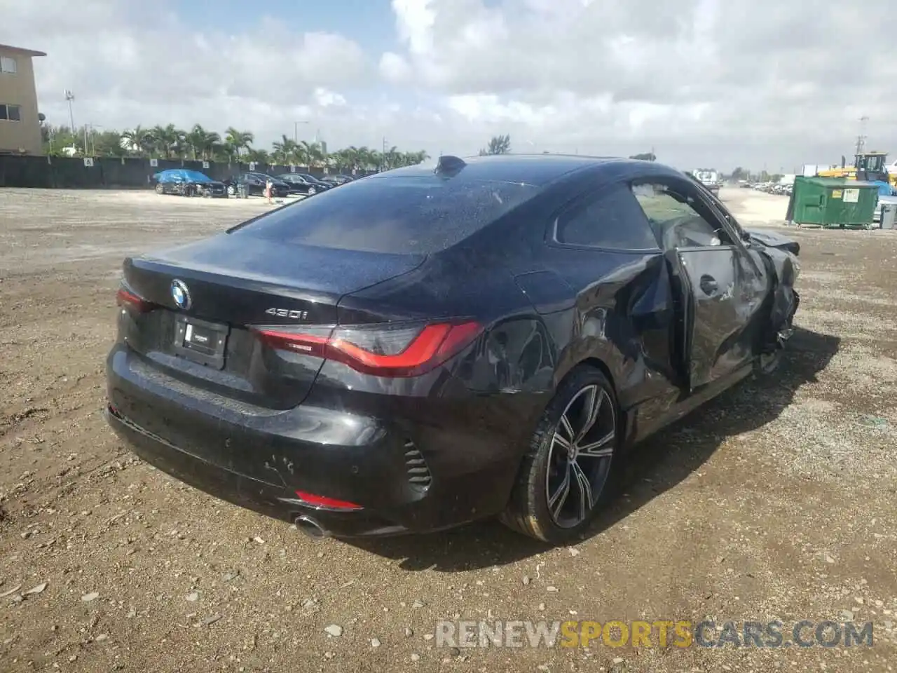 4 Photograph of a damaged car WBA53AP08MCE93214 BMW 4 SERIES 2021