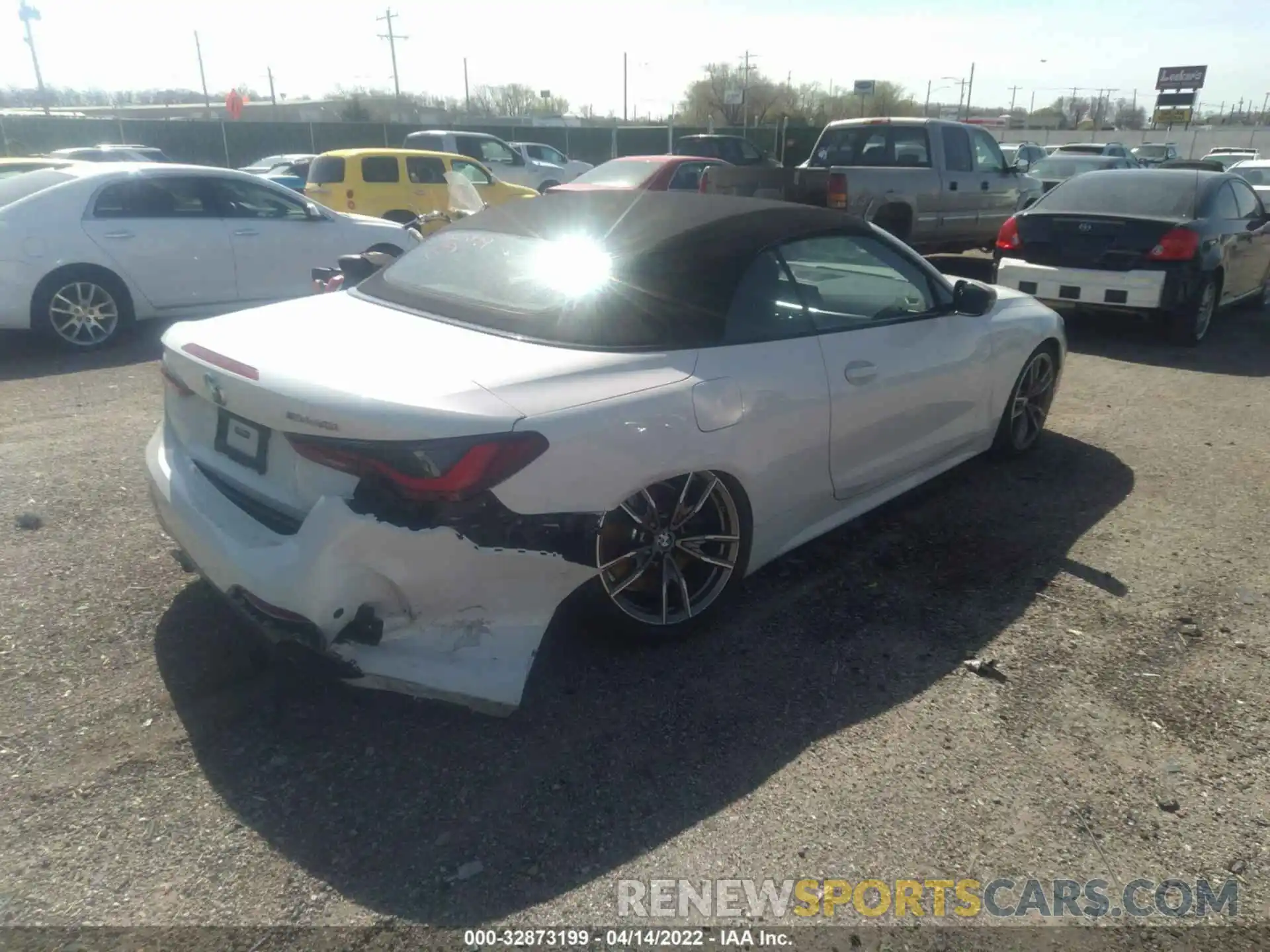 4 Photograph of a damaged car WBA53AT06MCG17468 BMW 4 SERIES 2021