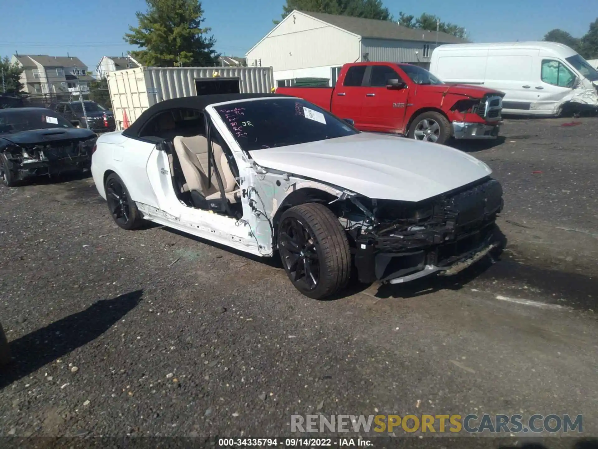 6 Photograph of a damaged car WBA53AT07MCH37103 BMW 4 SERIES 2021