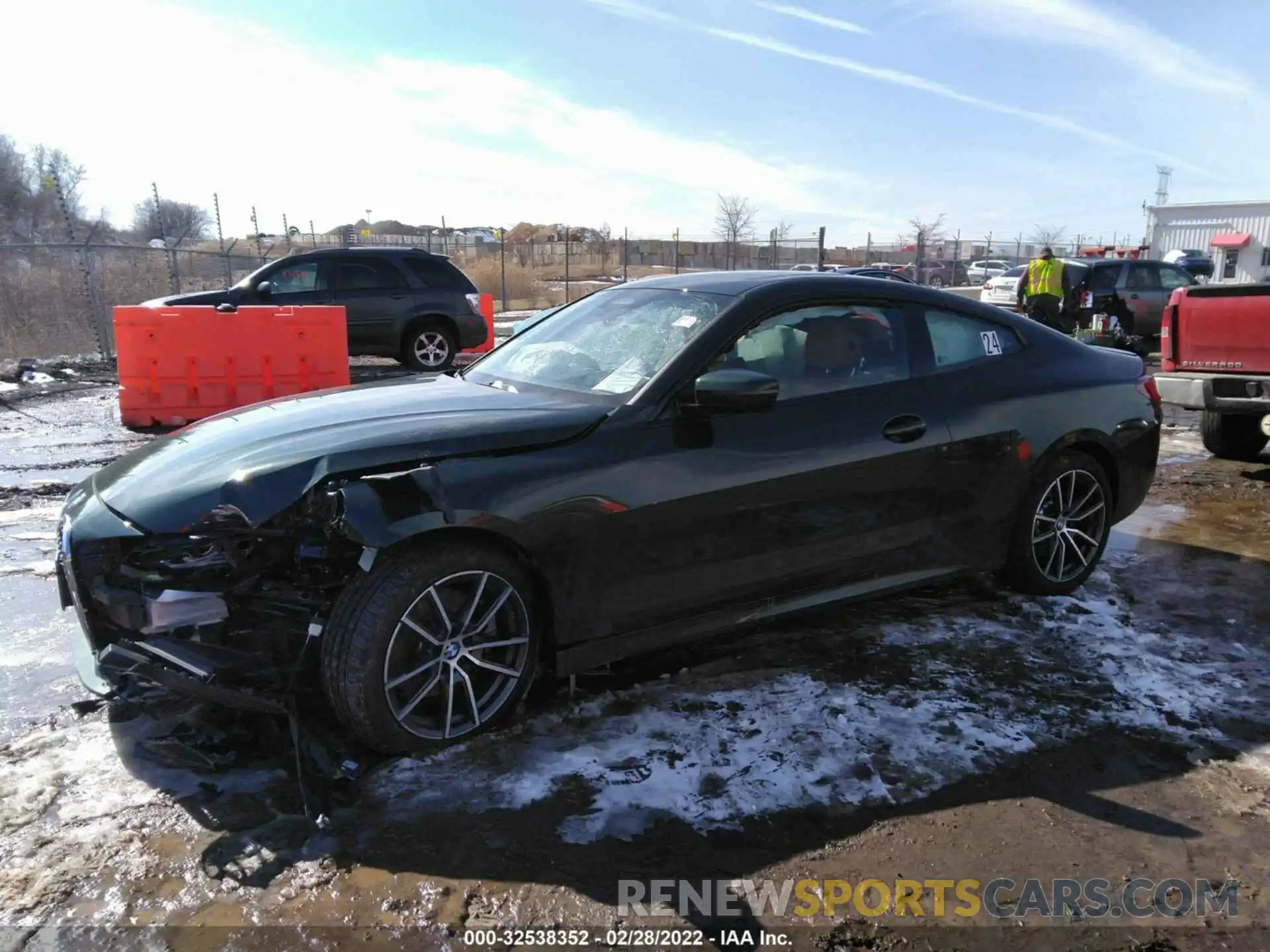 2 Photograph of a damaged car WBA73AP00MCG05481 BMW 4 SERIES 2021