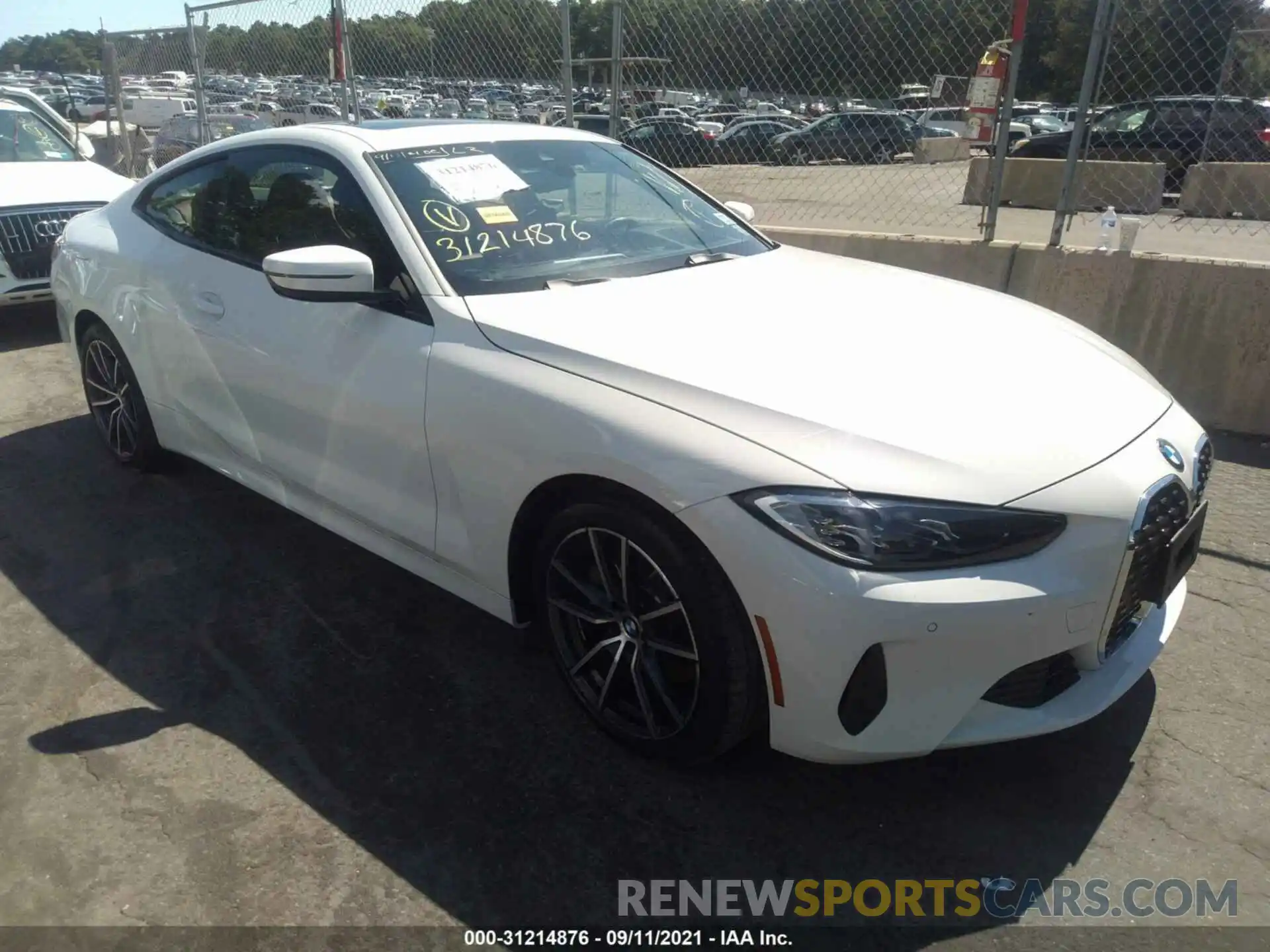 1 Photograph of a damaged car WBA73AP01MCG30146 BMW 4 SERIES 2021