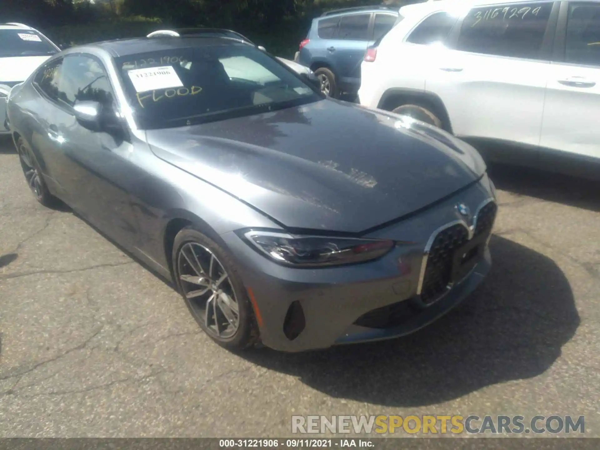 1 Photograph of a damaged car WBA73AP02MCG04235 BMW 4 SERIES 2021