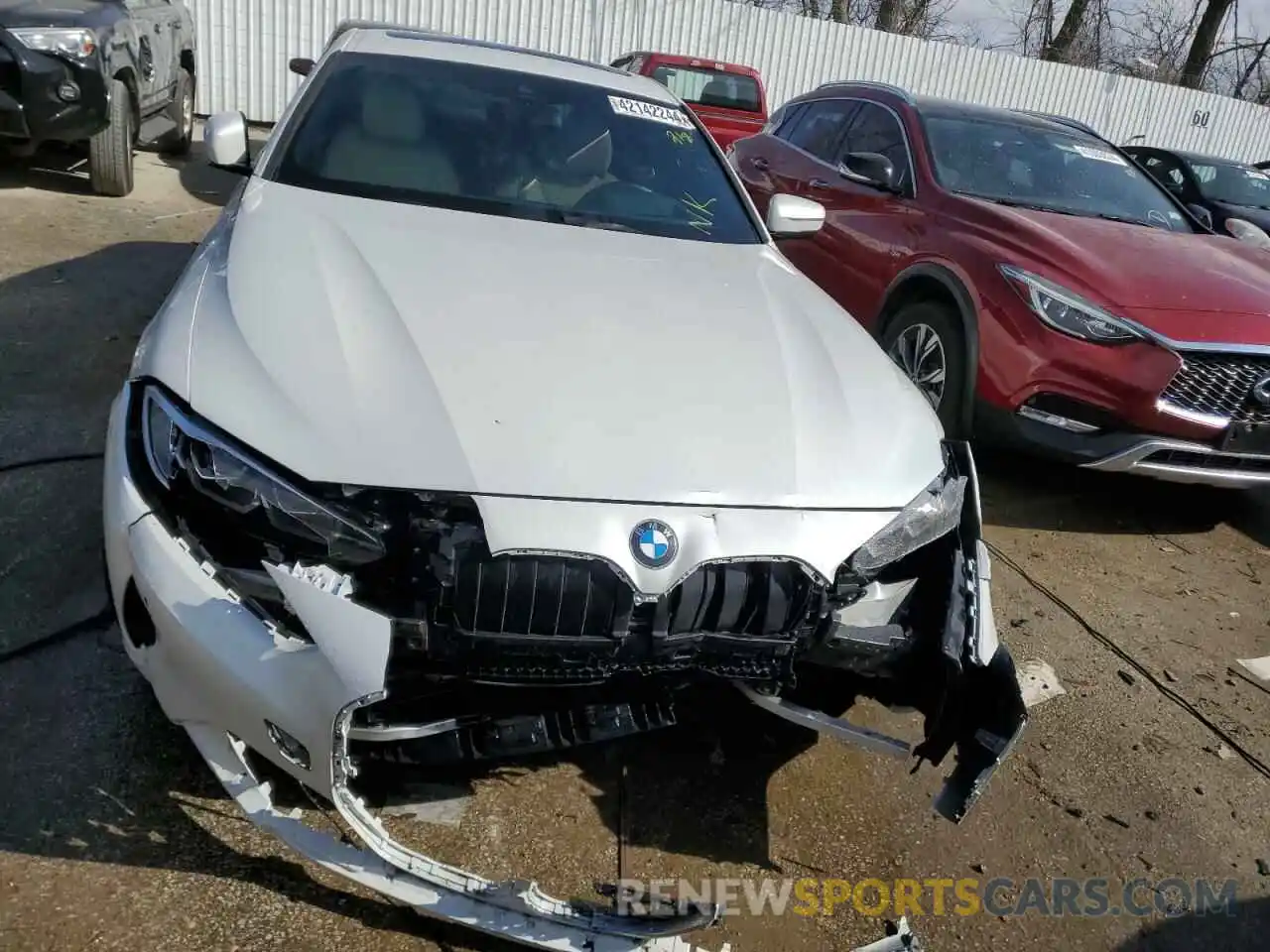 5 Photograph of a damaged car WBA73AP02MCG33377 BMW 4 SERIES 2021