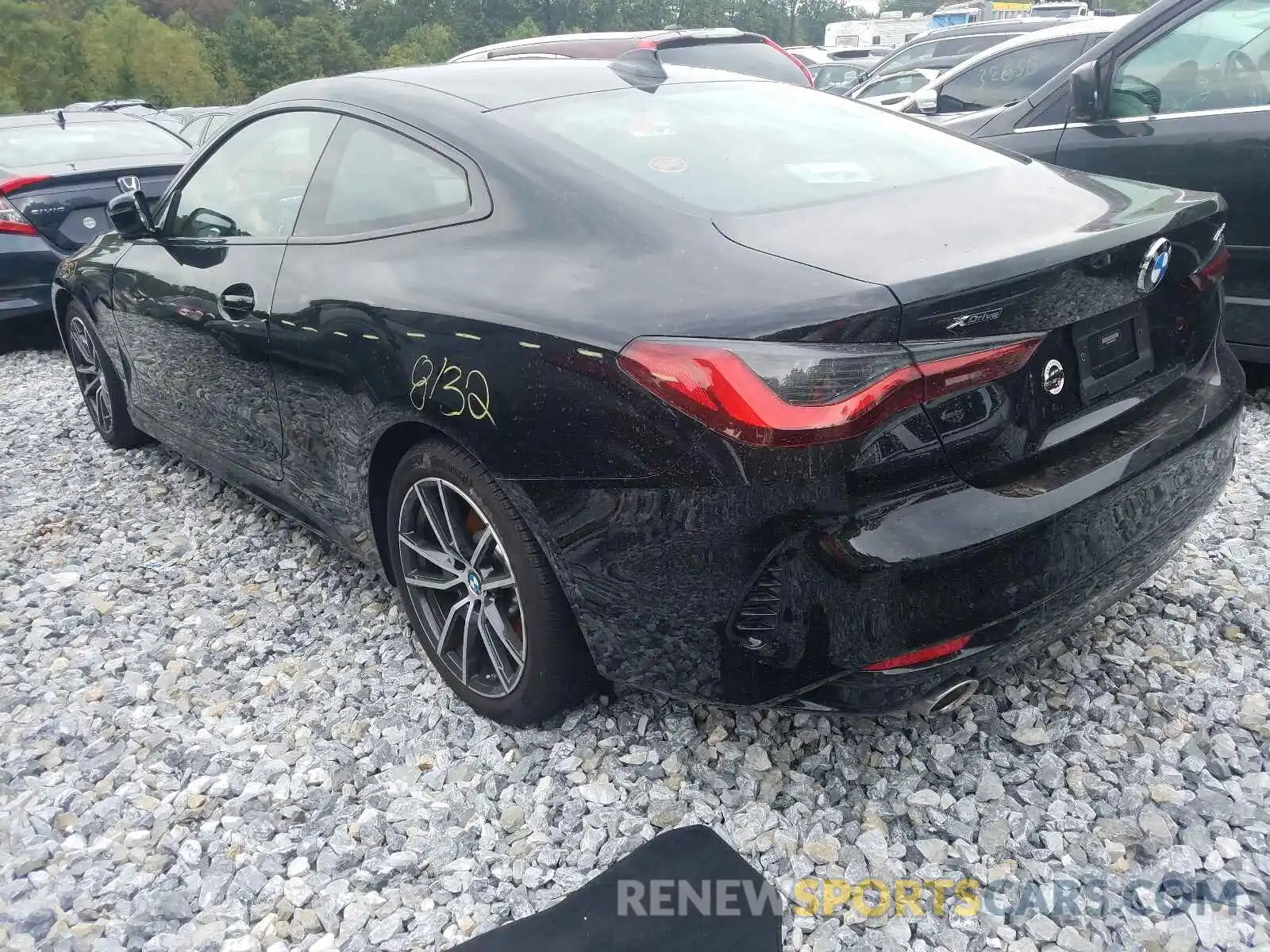 3 Photograph of a damaged car WBA73AP04MCF64370 BMW 4 SERIES 2021