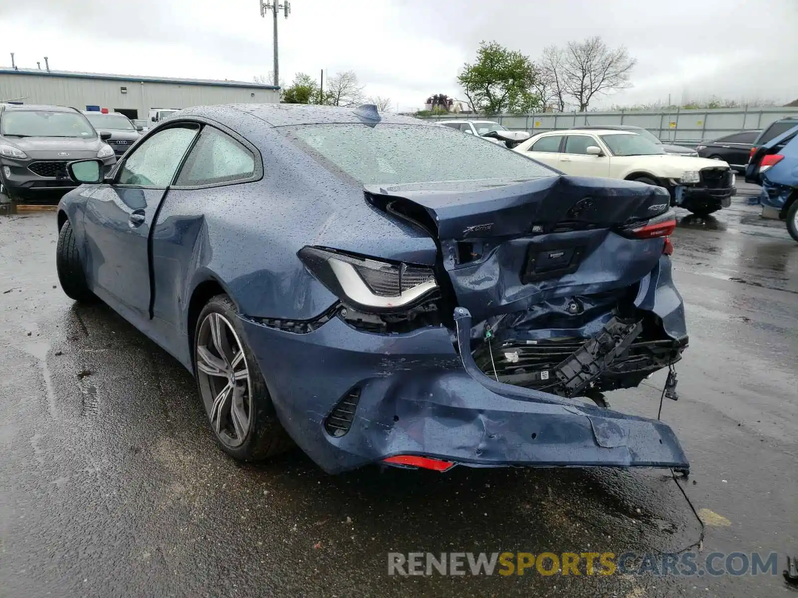 3 Photograph of a damaged car WBA73AP05MCF67150 BMW 4 SERIES 2021