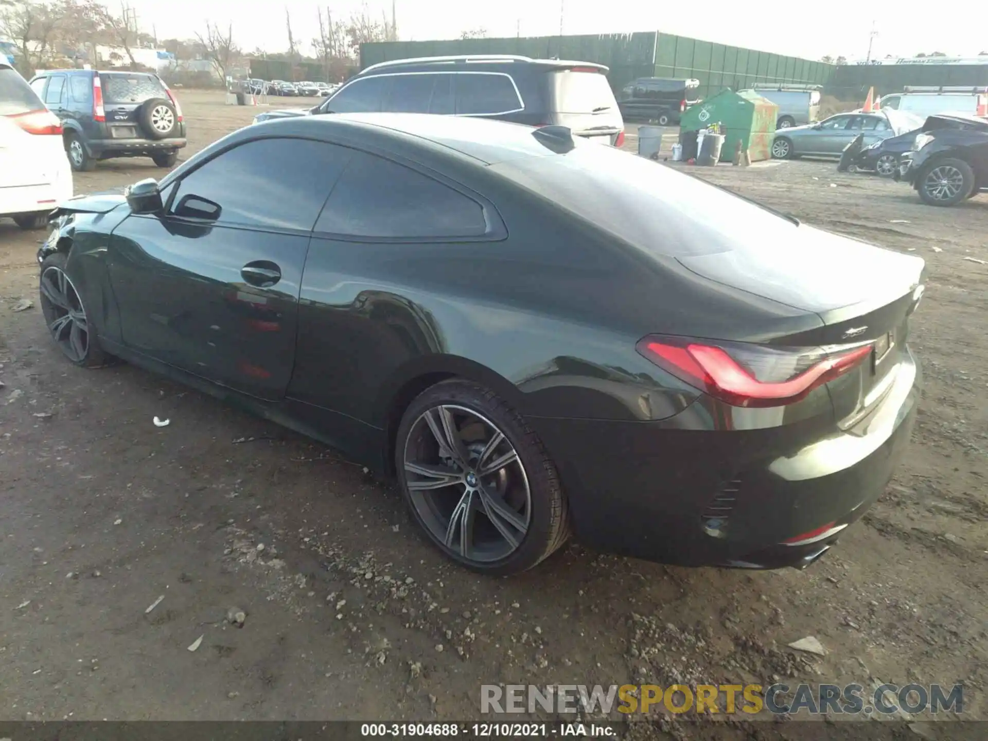 3 Photograph of a damaged car WBA73AP05MCG22728 BMW 4 SERIES 2021