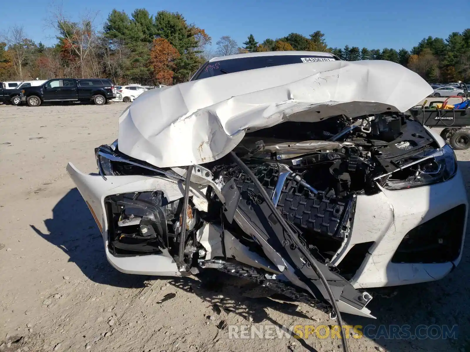 9 Photograph of a damaged car WBA73AP05MCG39920 BMW 4 SERIES 2021