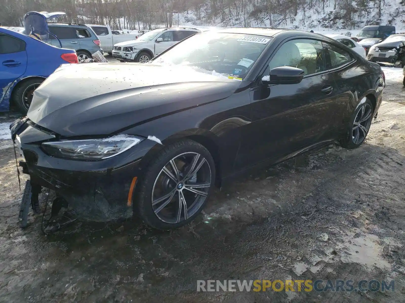 2 Photograph of a damaged car WBA73AP06MCF70946 BMW 4 SERIES 2021