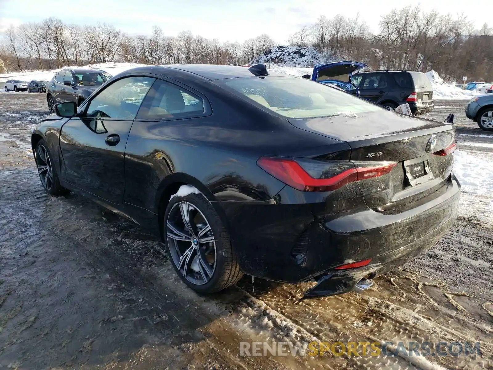 3 Photograph of a damaged car WBA73AP06MCF70946 BMW 4 SERIES 2021