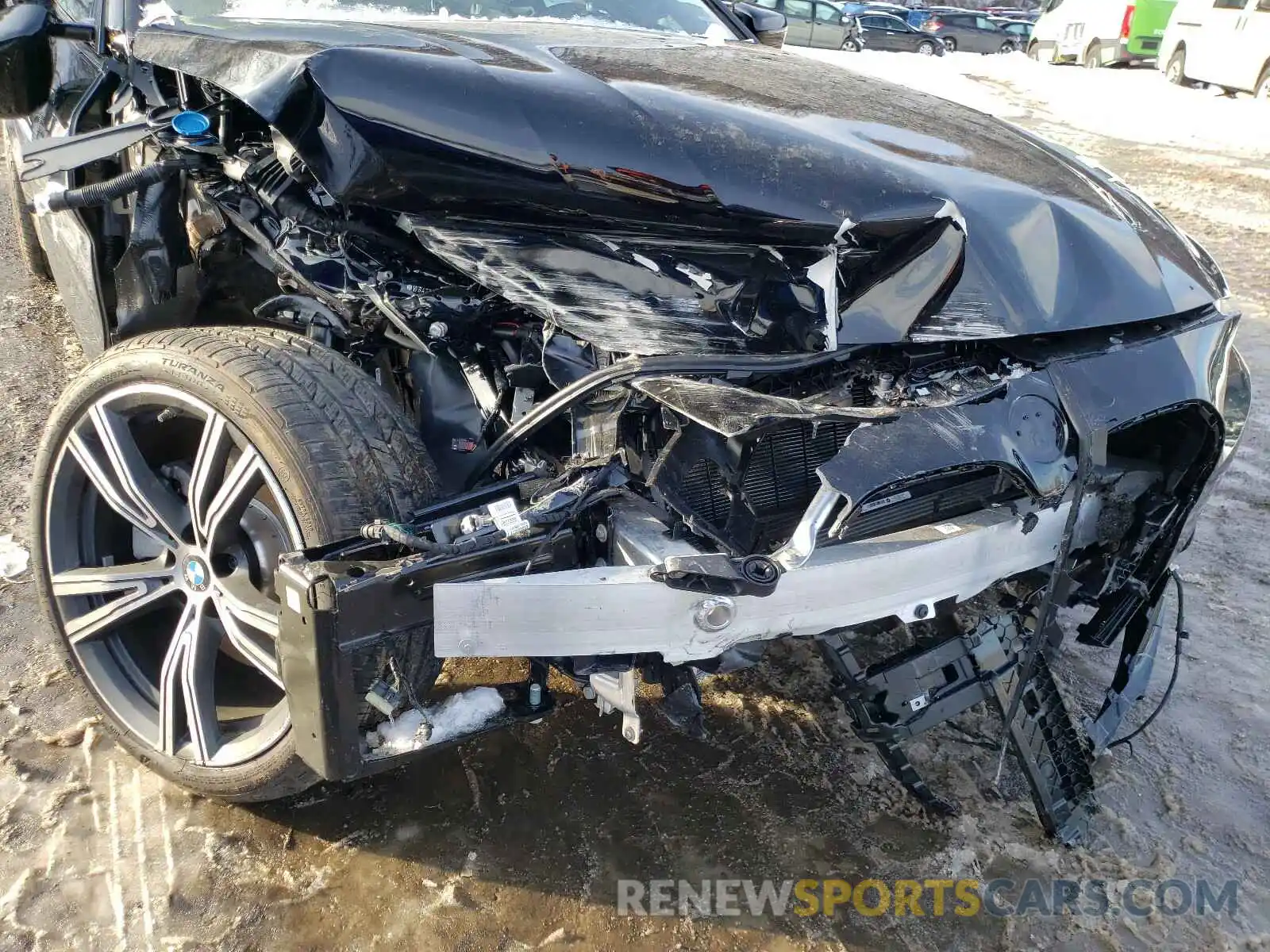 9 Фотография поврежденного автомобиля WBA73AP06MCF70946 BMW 4 SERIES 2021