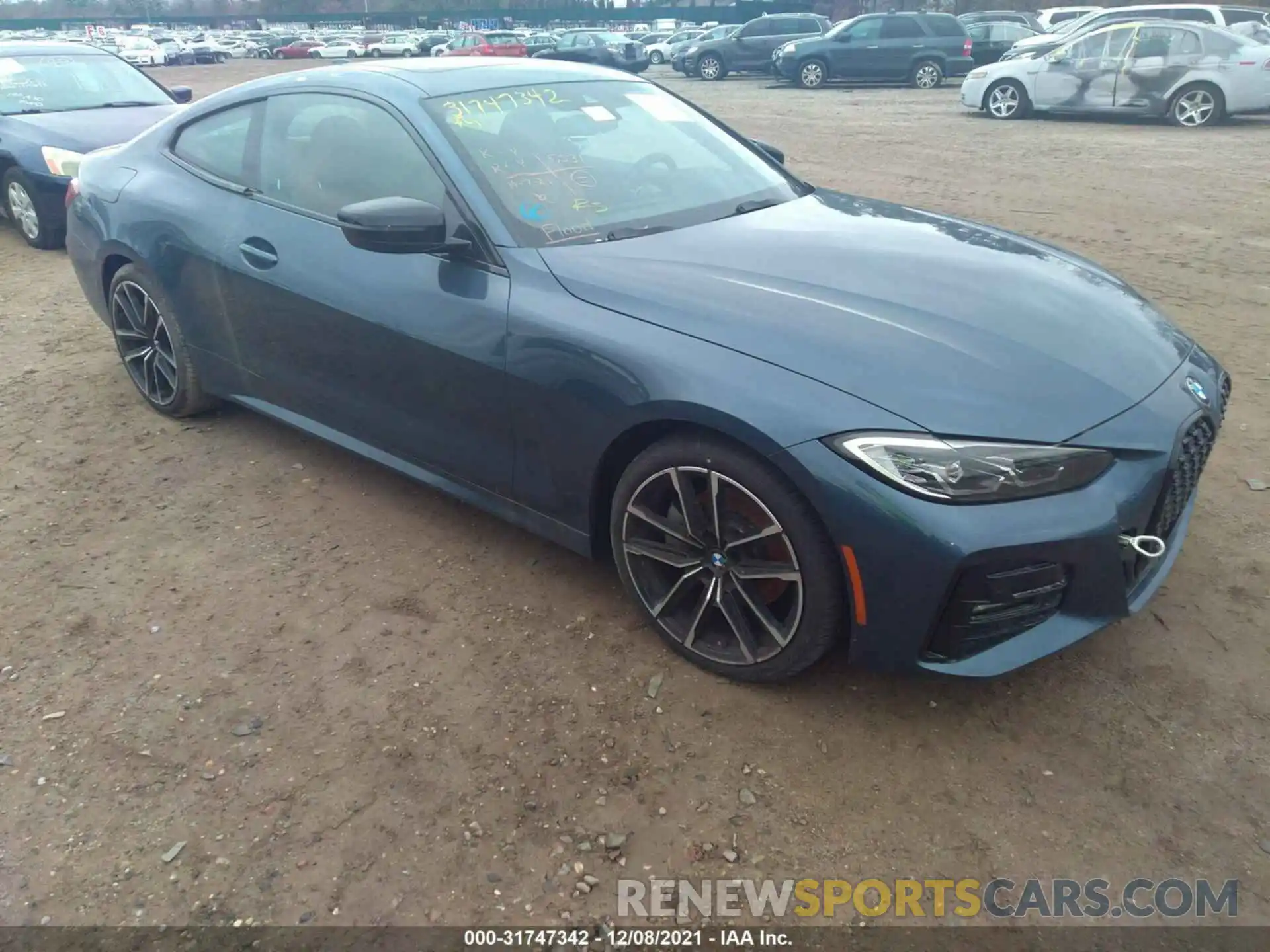 1 Photograph of a damaged car WBA73AP06MCG18025 BMW 4 SERIES 2021