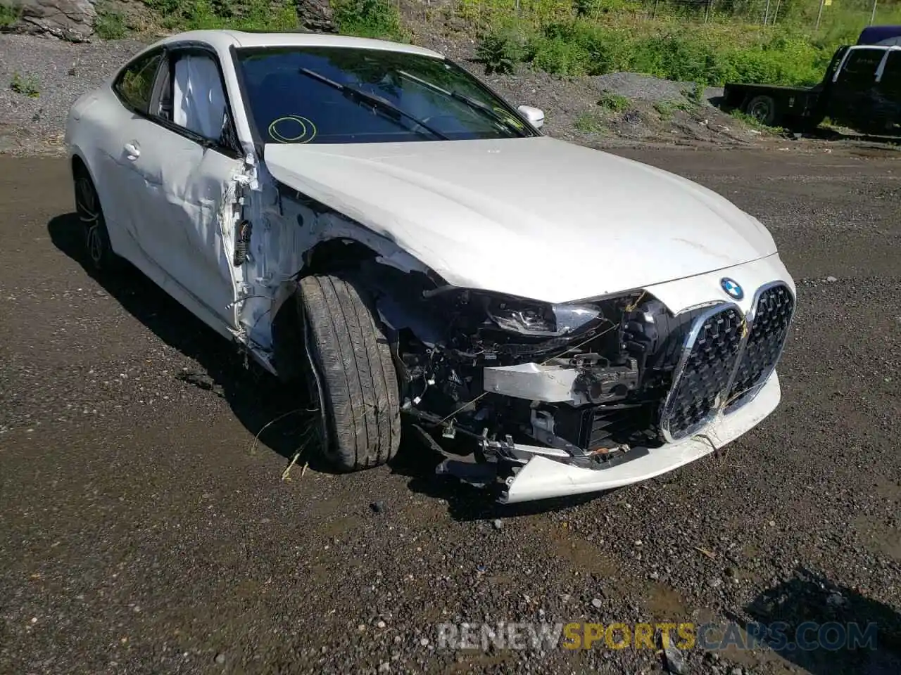 9 Photograph of a damaged car WBA73AP07MCG18003 BMW 4 SERIES 2021